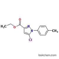 Molecular Structure of 460331-53-7 (5-Chloro-1-p-tolyl-1H-pyrazole-3-carboxylic acid ethyl ester)